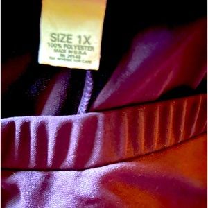 Fashion Bug, Long Plum Colored Skirt Size 1X